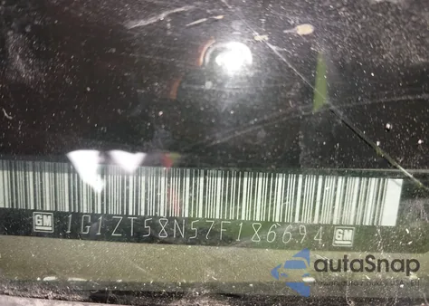 2007 Chevrolet Malibu Lt из США, поврежденный, VIN 1G1ZT58N57F186694